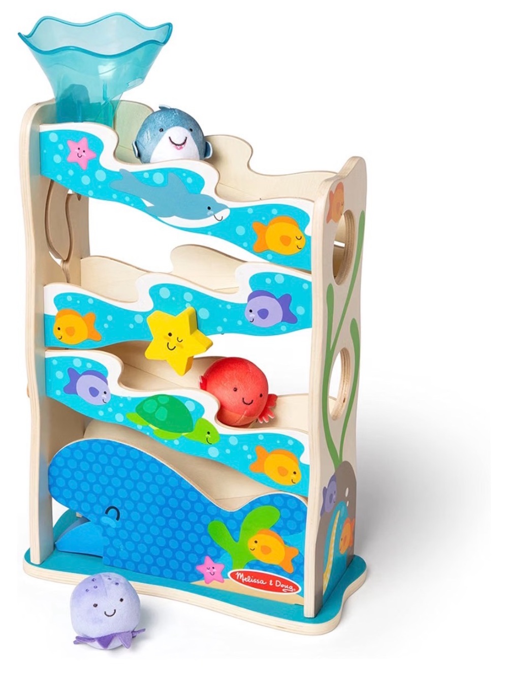 Melissa & Doug Ocean Roll and Play Wooden Kids Toy